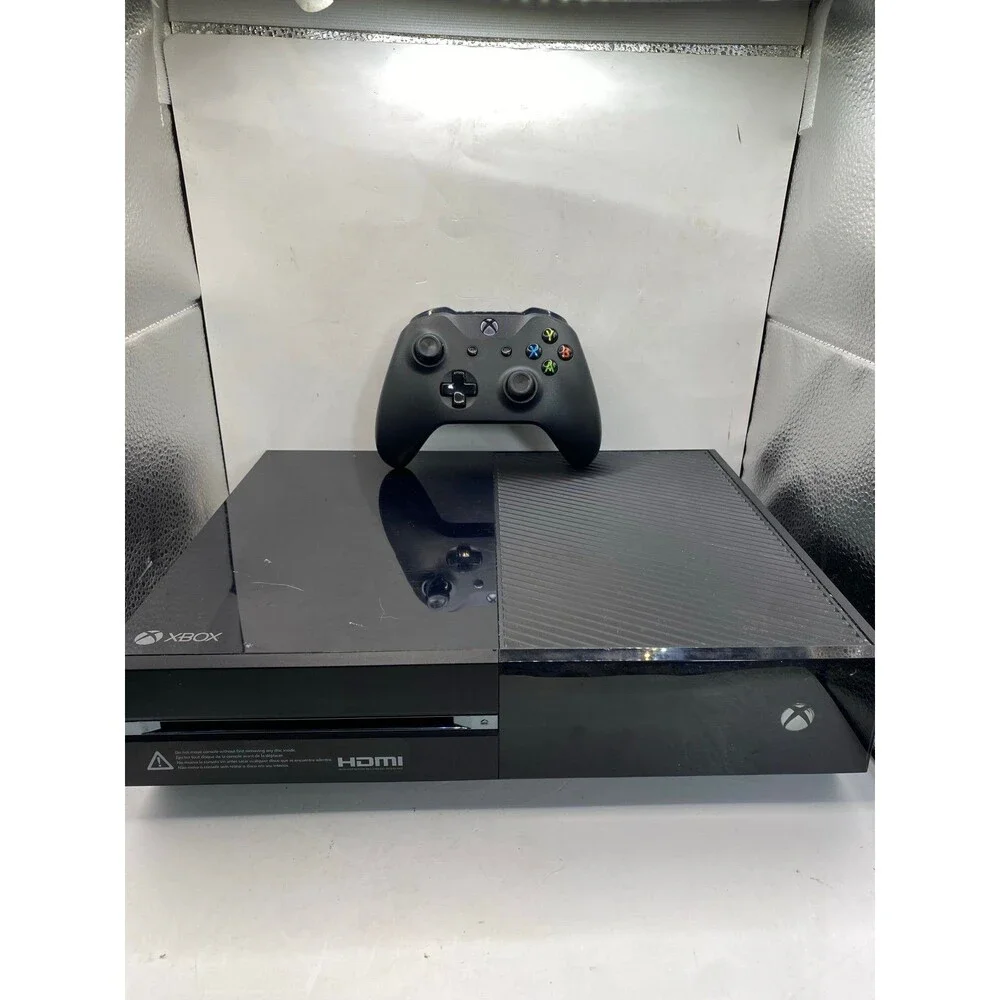 Microsoft Xbox One 500GB Console - Black Tested Works Controller w cords XB1 XOn